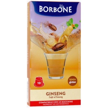 60 Capsule Borbone Ginseng dolce compatibili Nespr