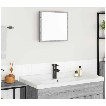 Led vannas spogulis ar spoguli pelēks sonoma 40 x