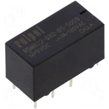Relay: electromagnetic | DPDT | Ucoil: 9VDC | Icon