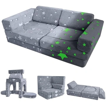 MeMoreCool Play Sofa Bed Children, Foam Soft Build