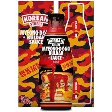 [ ] Korejiešu Buldak mērce (340 g) - ļoti asa kore