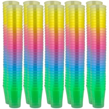 MIJOMA Nesalaužami plastmasas šota glāzes, augstas