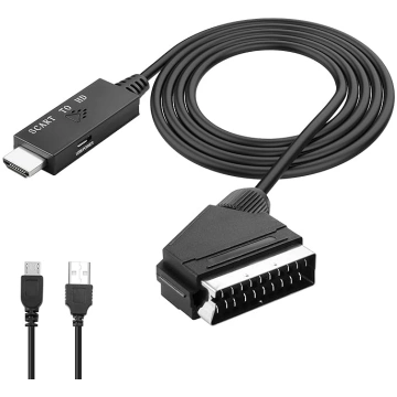 MEIRIYFA Scart HDMI pārveidotājs, Scart HDMI kabel