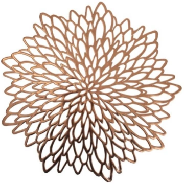 Galda sedziņa FIORE, D38cm, varš