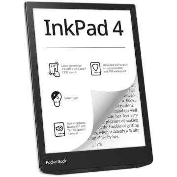 E-grāmatu lasītājs PocketBook InkPad 4 7,8" E Ink 