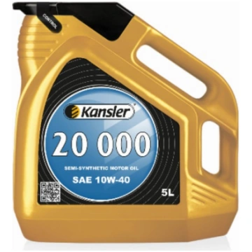 KANSLER motoreļļa SAE 10W40 pussintētiskā 1L; 5L -