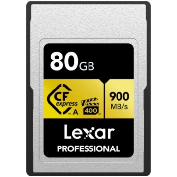 LEXAR atmiņas karte 80GB Professional GOLD CFexpre