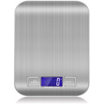 Digitālie virtuves svari LED displejs 5kg/1g nerūs