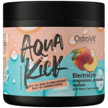 Aqua Kick Electrolyte 300 g OstroVit Peach