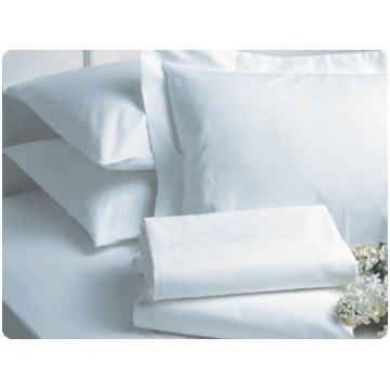 Spilvendrāna Percale Classic, ar atloku, balta - S