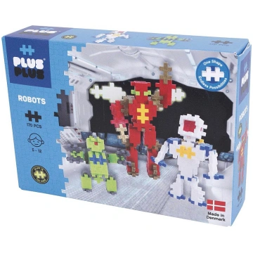 Plus Plus Mini basic konstruktors 170gab. Robots, 