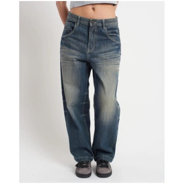 Women's Bleacher Biggie Jean Wide Leg Jeans