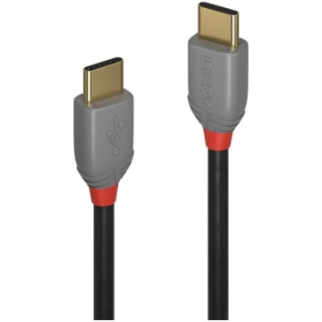 Lindy 2m USB 2.0 Type C Cable, Anthra Line 36872