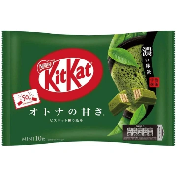 Nestlé KitKat Mini bagātīga matcha garša (11 gab.)