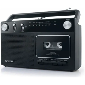 Pārnēsājams radio ar kasešu magnetofonu, MUSE, M 1