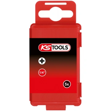 1/4" TORSIONpower uzgalis, 75mm, PH2, 5 gab HCT