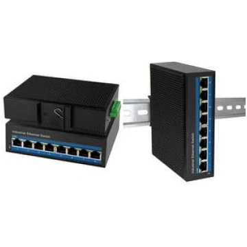 LogiLink Industrial Gibabit Ethernet PoE Switch, 8