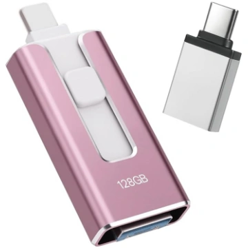 USB zibatmiņas zibatmiņas karte iPhone 128GB, [MFi
