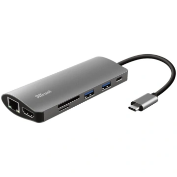 Trust Dalyx 7-in-1 USB-C Multiport Adapter - docki
