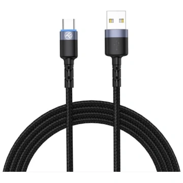 TELLUR Tellur Data Cable USB to Type-C LED Nylon B