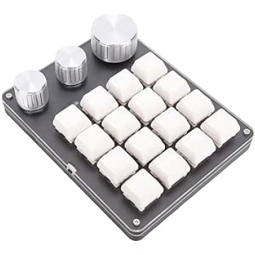 PUSOKEI Mi NI makro mehāniskā spēļu tastatūra, 16 