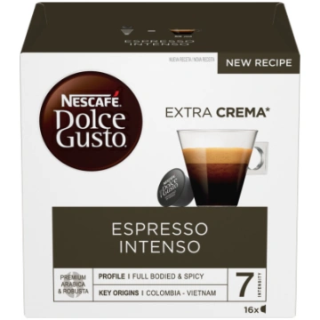 Nescafe Dolce Gusto, Espresso Intenso, 16 porcijas