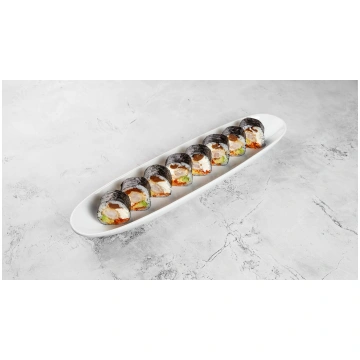 Klasiskais rolls ar tempura garnelēm