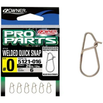 Karabīnes Owner Welded Quick Snap