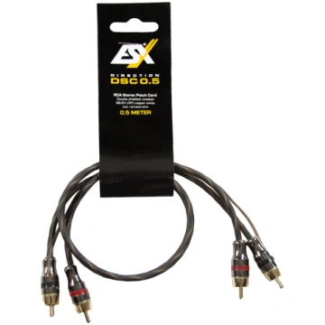 ESX DSC0.5 (OFC) stereo cable RCA (0,5 m). ESX Car