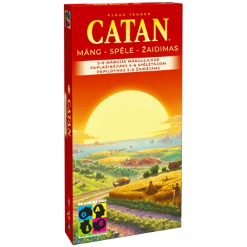 CATAN: 5-6 spēlētāji (2025, paplašinājums) Brain G