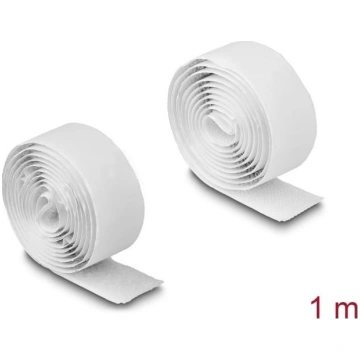 Delock Hook-and-loop tape self-adhesive L 1 m x W 