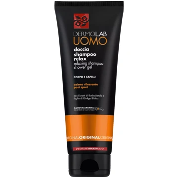 DERMOLAB Uomo Relax šampūns/dušas želeja, 250 ml