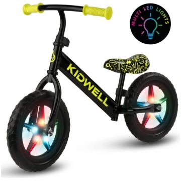 Līdzsvara velosipēds Kidwell Rebel Led Neon Yellow