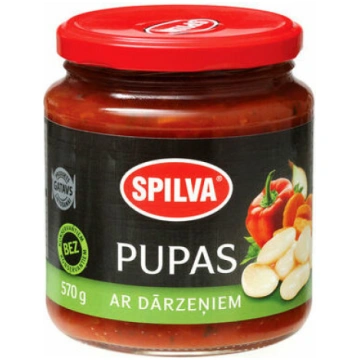 Pupas ar dārzeņiem 580ml (570g), Spilva