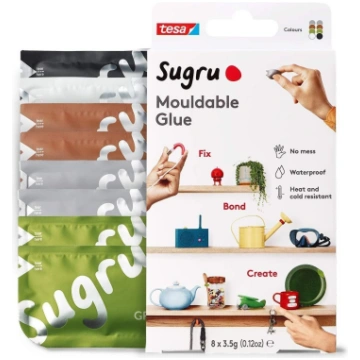 Tesa tesa Sugru formbarer Allzweckkleber 8er versc