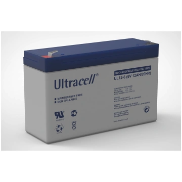 AGM ULTRACELL UL 6V 12Ah akumulators