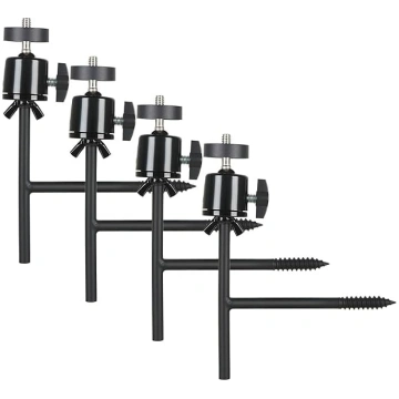 Acuxiaza Pack of 4 Wildlife Camera Mounts, Wildlif