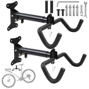 YedZen 2 Pack Bicycle Wall Mount Sienas stiprināju