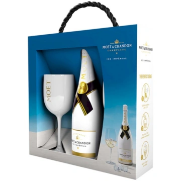 Moet Chandon Ice komplekts ar 2 glāzēm