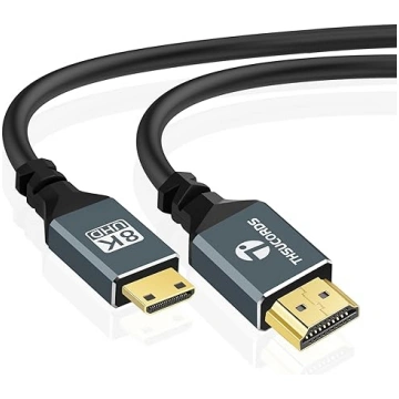 Thsucords Ultra Thin 8K 4K Mini HDMI uz HDMI kabel