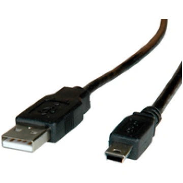 ROLINE USB 2.0 Cable Type A - 5- Pin Mini 1 8m (11