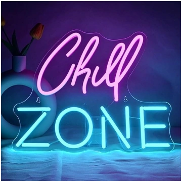 NYXEN „Chill Zone“ neona izkārtne, dzesējoša zila 
