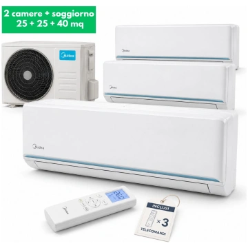 Midea Evolution Trial Split Wi-Fi per due camere e