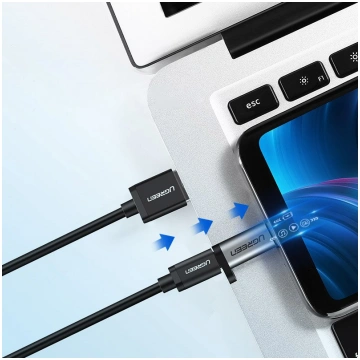 Ugreen USB Type C to micro USB adapter gray (50590