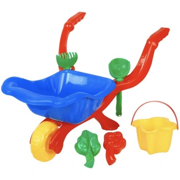 Smilšu kastes rotaļlietu komplekts Wheelbarrow, da