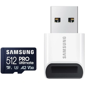 „Samsung Pro Ultimate“ microSD karte + USB karšu l