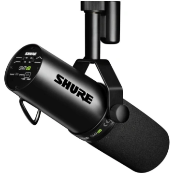 Vadu mikrofons Shure SM7dB, melna krās
