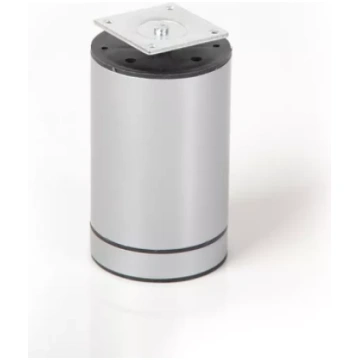 Mēbeļu kāja D60mm H-100mm alumīnijs