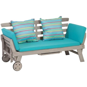 Greemotion Multifunctional Bench, Acacia Wood, Mau
