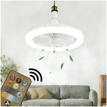 Griestu ventilators ar apgaismojumu, tālvadības pu